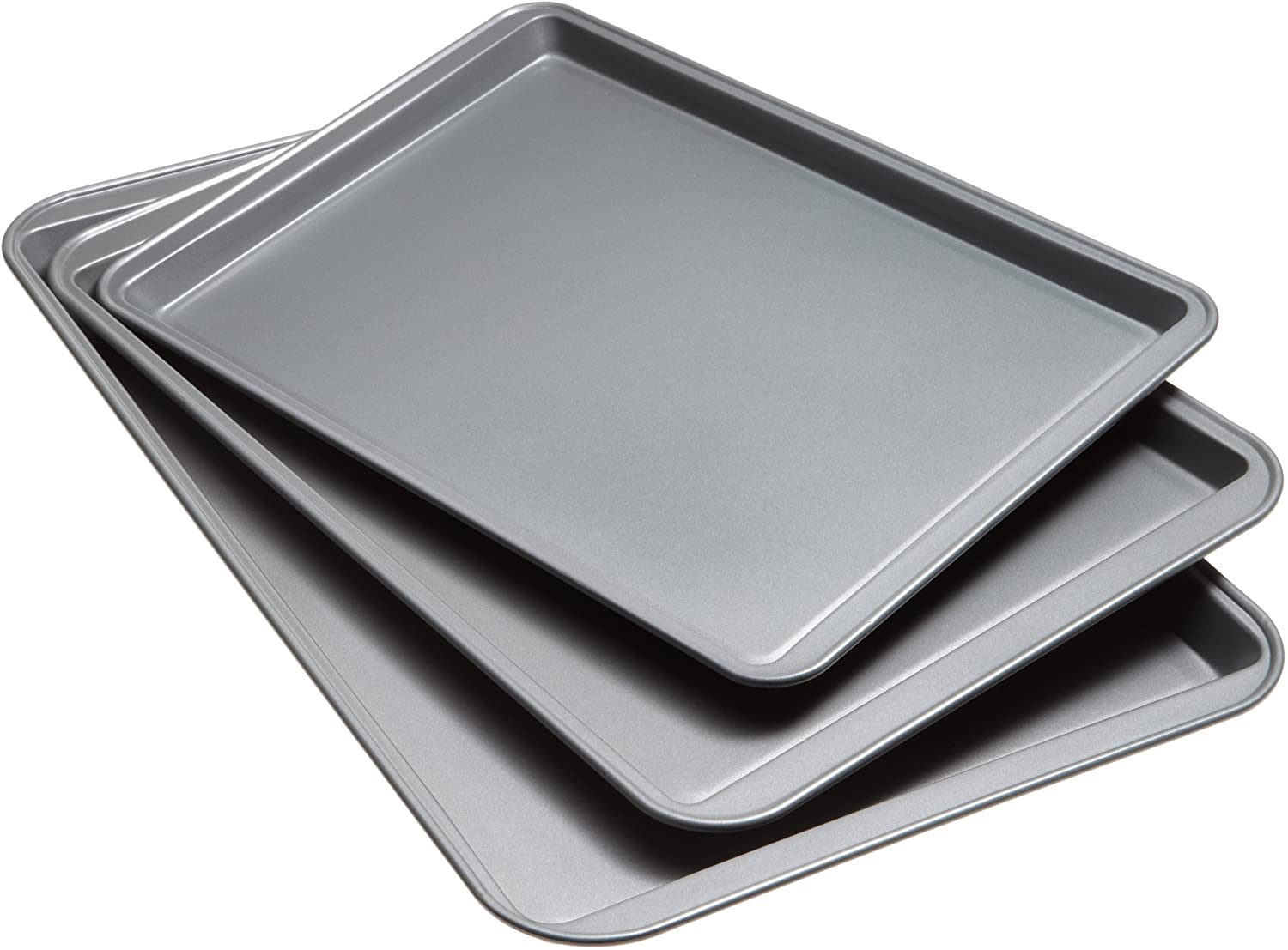 Good Cook Set Of 3 Non-Stick Cookie Sheet