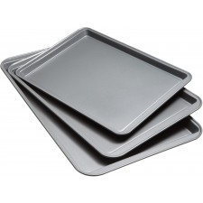 Good Cook Set Of 3 Non-Stick Cookie Sheet