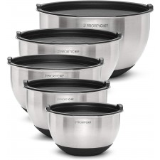 PriorityChef Premium Mixing Bowls With Lids