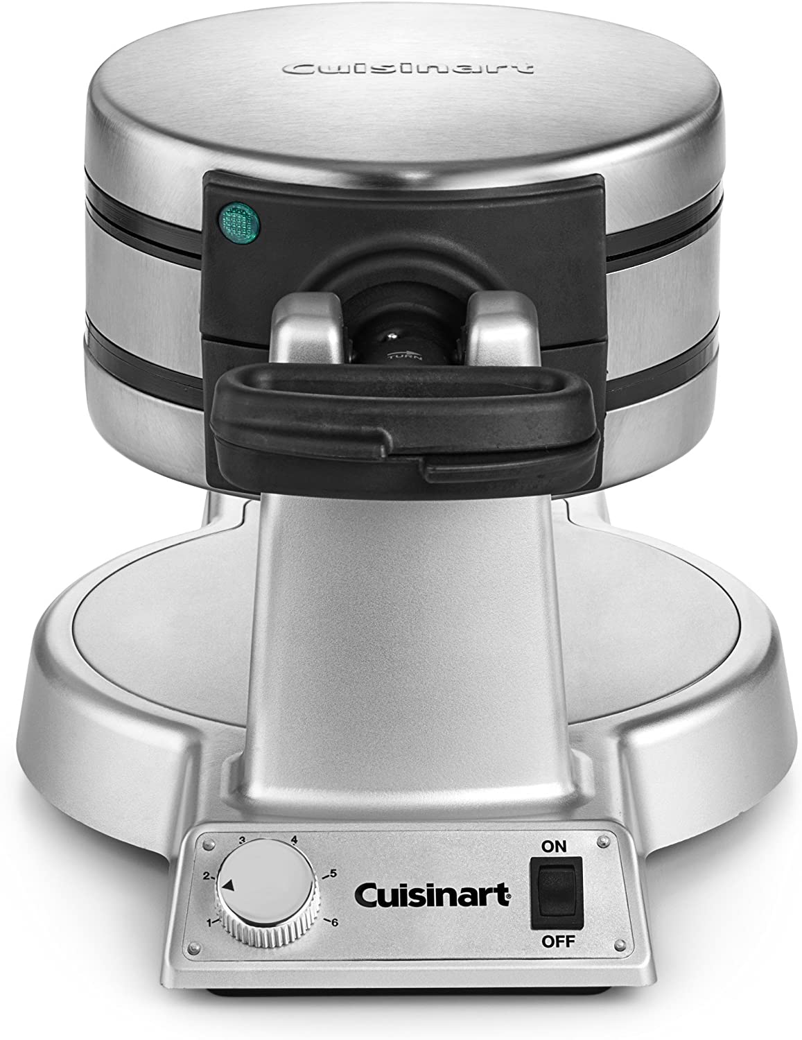 Cuisinart WAF-F20 Double Belgian Maker Waffle Iron, Silver