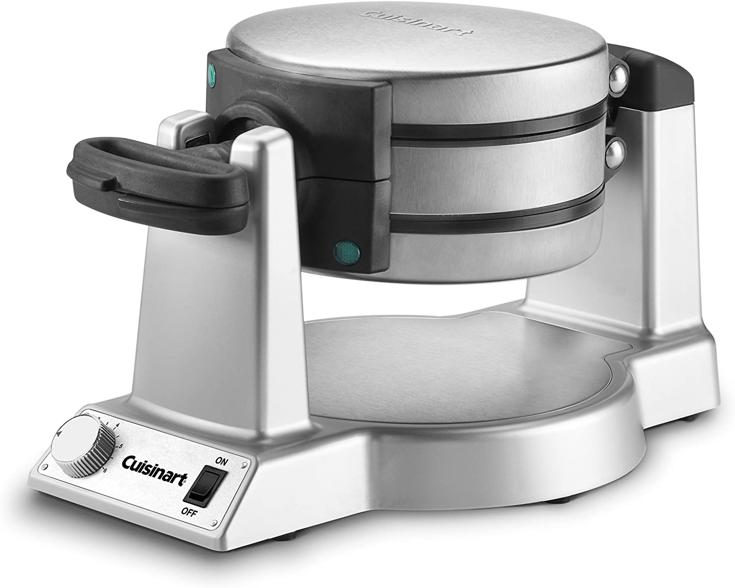 Cuisinart WAF-F20 Double Belgian Maker Waffle Iron, Silver