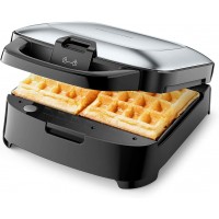 Elechomes Belgian Waffle Maker with Removable Plates
