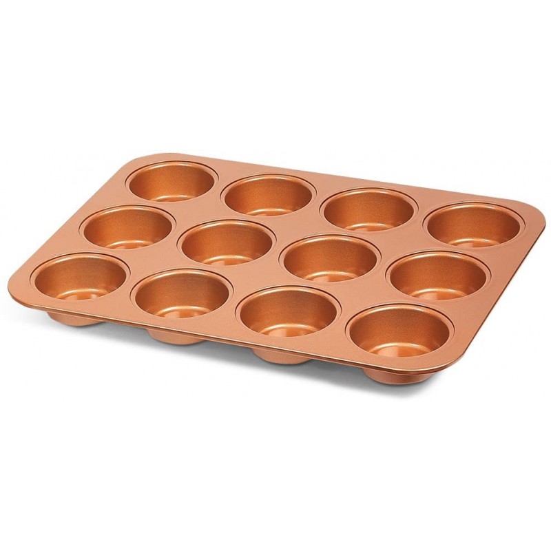 Copper Chef 12-Piece Set Nonstick Oven Bakeware, 12.8 x 5.12 x 18.11 inches: Home & Kitchen