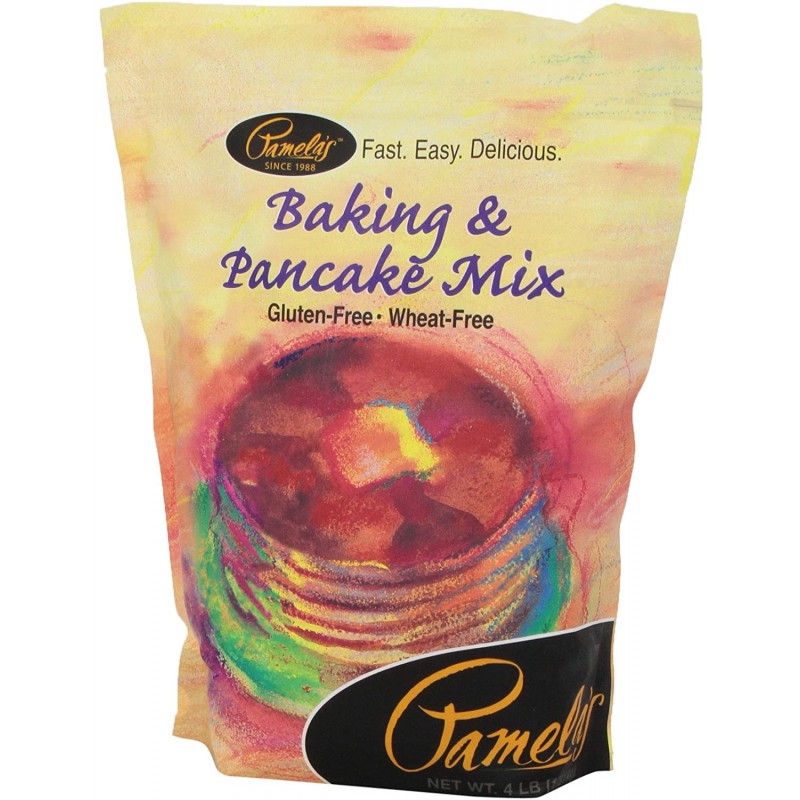 Pamela's Products, 궁극적인 베이킹 및 팬케이크 믹스, 64 oz : 식료품 및 미식가 식품