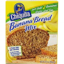 Chiquita 바나나 빵 믹스, 13.7 oz. (12개입) : 콩코드 바나나 빵 : 식료품 및 미식가