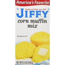 Jiffy 옥수수 머핀 믹스, 8.5 oz, 6 pk : 식료품 및 미식가 식품