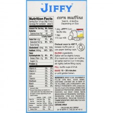 Jiffy 옥수수 머핀 믹스, 8.5 oz, 6 pk : 식료품 및 미식가 식품