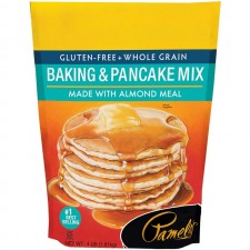 Pamela's Products 글루텐 프리 베이킹 및 팬케이크 믹스, 4파운드 가방(3개들이) : 팬케이크 및 와플 믹스 : 식료품 및 미식가 식품