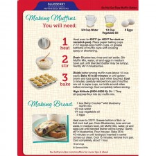 Betty Crocker 와일드 블루베리 머핀 및 퀵 브레드 믹스, 16.9 oz : 식료품 및 미식가 식품