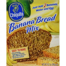 Chiquita Banana Bread Mix - 3 Boxes : 식료품 및 미식가 식품