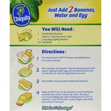 Chiquita Banana Bread Mix - 3 Boxes : 식료품 및 미식가 식품