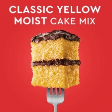 Duncan Hines 클래식 케이크 믹스, 노란색, 15.25 oz : 식료품 및 미식가 식품