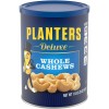 PLANTERS 디럭스 홀 캐슈, 18.25 oz. Resealable Jar - 땅콩 기름에 바다 소금으로 구운 건강에 좋은 스낵 - 영양이 풍부한 스낵 및 마그네슘의 좋은 공급원 : 스낵 캐슈 : 식료품 및 미식가