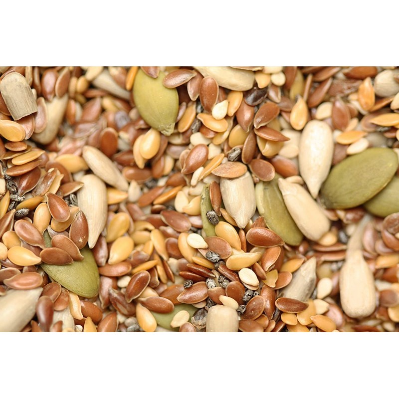 Yupik Organic Super 6 Seeds Mix, 2.2 파운드 : 식료품 및 미식가 식품
