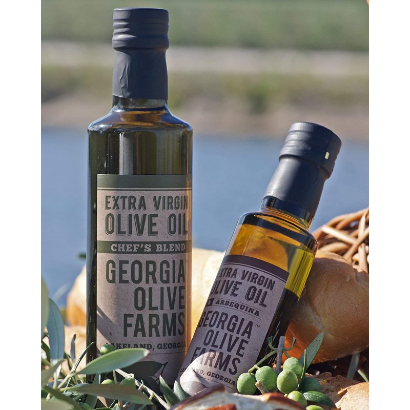 Georgia Olive Farms, 오일 올리브 엑스트라 버진, 16.9 Fl Oz : 식료품 및 미식가 식품