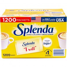 SPLENDA 무칼로리 감미료, 1인분 포장(1200개입) : 식료품 및 미식가 식품