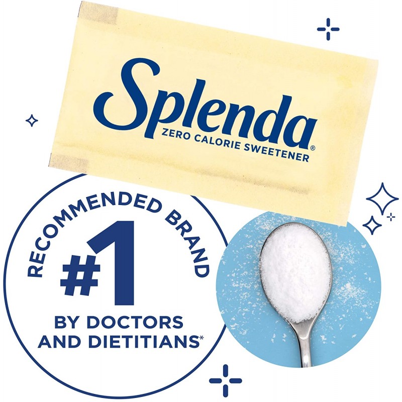 SPLENDA 무칼로리 감미료, 1인분 포장, 400개 개수 : 설탕 대체 제품 : 식료품 및 미식가 식품