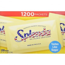 SPLENDA 무칼로리 감미료, 1인분 패킷(1,200개입) : 식료품 및 미식가 식품