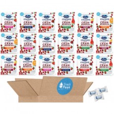 Ocean Spray Craisins 개별 팩 – 스낵 피크 버라이어티 선물 상자(18개 패키지) – 오리지널, 체리, 오렌지, 딸기, 라즈베리 레모네이드, 수박 : 식료품 및 고메 식품