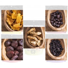 Steve's PaleoGoods, 말린 과일 샘플러, 30 oz - 말린 과일 무설탕, 팔레오 스낵, 저칼로리 스낵 : 식료품 및 미식가 식품