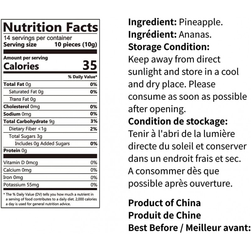 ONETANG 동결 건조 과일 핑크애플, 14팩 1인분 팩, GMO 없음, 코셔, 설탕 무첨가, 글루텐 프리, 비건, 건강 스낵 0.52 온스 : 식료품 및 미식가 식품