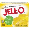 Jell-O Island 파인애플 젤라틴 믹스 (3oz 박스, 6개들이) : 식료품 및 미식가 식품