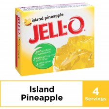 Jell-O Island 파인애플 젤라틴 믹스 (3oz 박스, 6개들이) : 식료품 및 미식가 식품