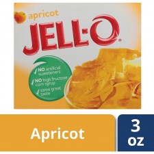 Jell-O Apricot 젤라틴 믹스 (3 oz 박스, 24개들이) : 젤라틴 디저트 믹스 : 식료품 및 미식가