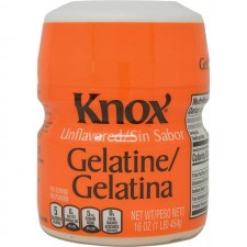 Knox Unflavored Gelatin - 1 lb : 젤라틴 믹스 요리 및 베이킹 : 식료품 및 미식가 식품