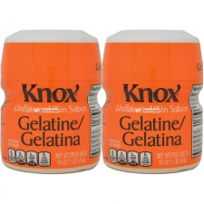 KNOX 무맛 젤라틴, 16 oz. (2팩) : 식료품 및 고급 식품