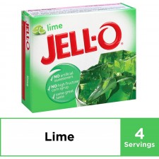 Jell-O 라임 젤라틴 믹스 (3 oz 박스) : 식료품 및 미식가 식품