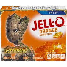 Jell-O 오렌지 젤라틴 믹스 (6oz 박스) : 식료품 및 미식가 식품