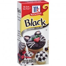 McCormick Black Food Color, 1층 Oz (1팩) : 식용 색소 : 식료품 및 미식가 식품