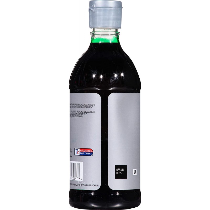 McCormick Culinary Green Food Color, 16 fl oz : 식료품 및 미식가 식품