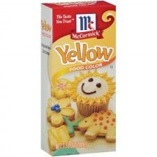 McCormick 노란색 식용 색소, 1 Fl Oz (1 팩) : 식용 색소 : 식료품 및 미식가 식품