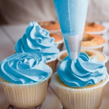 미국 케이크 공급 10.5온스 Liqua-Gel 케이크 식용 색소 하늘색 : 식료품 및 미식가 식품