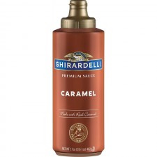 Ghirardelli 카라멜 맛 소스 17 oz. 스퀴즈 보틀(2팩) : 식료품 및 미식가