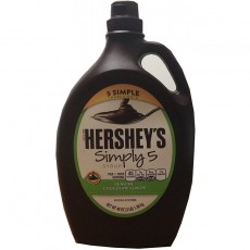 Hershey's Simply 5 시럽 5가지 간단한 재료 정품 초콜릿 맛 48 Oz(3 Lbs) 병 : 식료품 및 미식가 식품