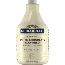 Ghirardelli 프리미엄 소스 다른 자연의 맛을 낸 화이트 초콜릿, 87.3 온스 병 : 초콜릿 시럽 : 식료품 및 미식가