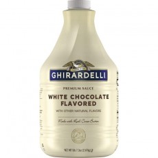 Ghirardelli 프리미엄 소스 다른 자연의 맛을 낸 화이트 초콜릿, 87.3 온스 병 : 초콜릿 시럽 : 식료품 및 미식가