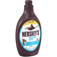 Hershey's, 초콜릿 시럽 라이트, 18.5 oz : 식료품 및 미식가 식품