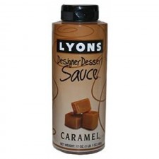 17oz Caramel Lyons Designer 디저트 시럽 소스 : 조식 팬 : 식료품 및 미식가 식품