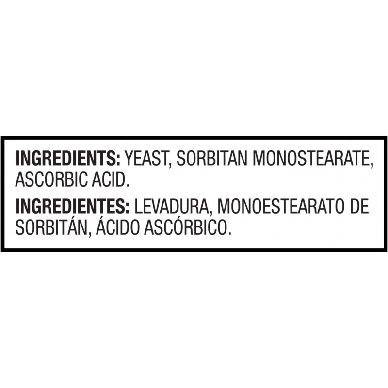 Fleischmann's Yeast, Fleischmann's Instant Dry Yeast, 16온스 - 1팩, 속효성, 글루텐 프리, 방부제 없음 : 식료품 및 미식가 식품