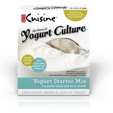 Euro Cuisine RI1020 All Natural Yogurt Culture / Starter - (10 - 3gr Packet) : Grocery & Gourmet Food