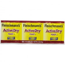 Fleischmann's Yeast, Active, Dry, 0.75온스 패킷(9개들이) : Fleishmann S Bakers 효모 패킷 : 식료품 및 미식가 식품