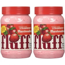 마시멜로 플러프 - 딸기 맛(2팩) : 식료품 및 미식가 식품