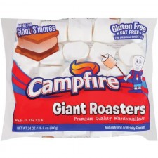Campfire Giant Roasters 프리미엄 품질 마시멜로, 24온스 가방 (1) : 식료품 및 미식가 식품