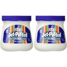 Kraft Jet Puffed Marshmallow Creme Spread, 7oz (2개입) : Marshmallow Fluff : 식료품 및 미식가 식품