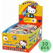 Hello Kitty Cho-co-late Marshmallow 30 pcs 상자 에이와 일본 사탕 닌자포 : 식료품 및 미식가 식품
