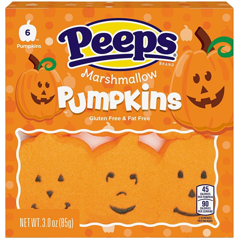 Halloween Peeps Marshmallow Candy Bulk Variety 4 팩 유령 및 호박 - 2 유령 및 2 호박 : 식료품 및 미식가 식품